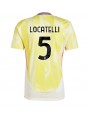 Juventus Manuel Locatelli #5 Gostujuci Dres 2024-25 Kratak Rukavima